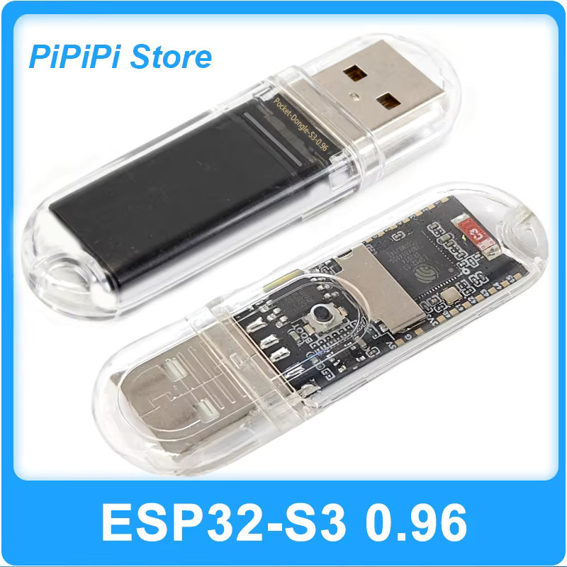 Spotpear ESP32-S3R8 Dongle Entwicklungsplatine mit 0,96-Zoll-LCD-Display, 8 MB PSRAM und 16 MB Flash, kompatibel mit Arduino - Bild 2