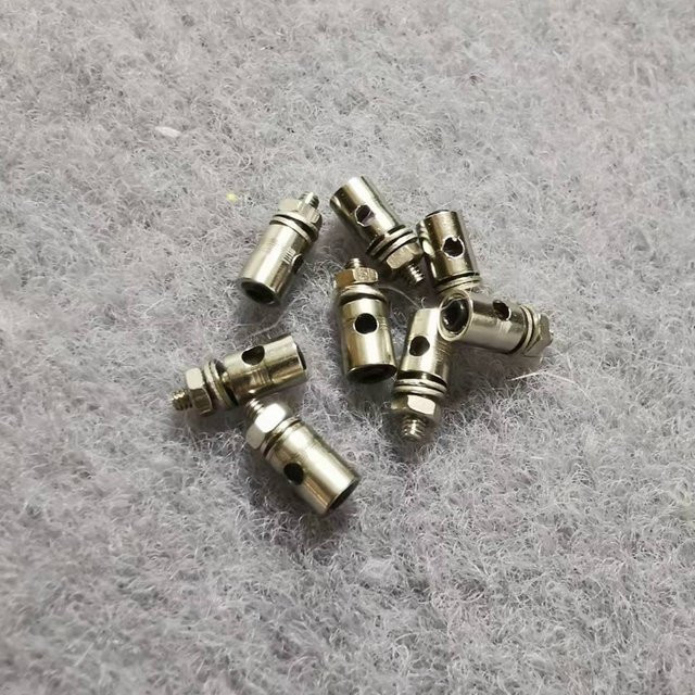 Real hawk Schubstangenverbinder Verbindungsstopper, 10-teiliges Set, Metall, RC Modellflugzeug Ersatzteile - Bild 1