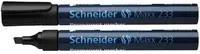 Schneider Permanentmarker Maxx 233 mit Keilspitze in Schwarz - Bild 1