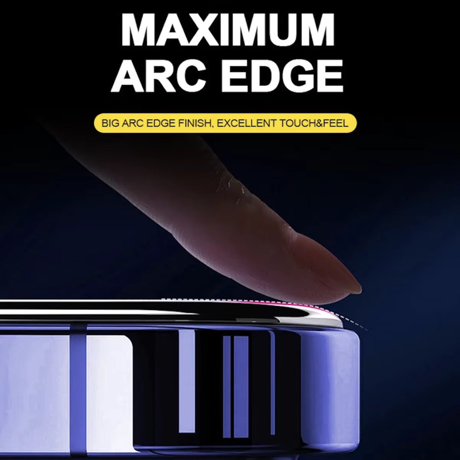 3er-Pack High-Definition Displayschutzfolien aus gehärtetem Glas für Apple iPhone, transparent - Bild 2