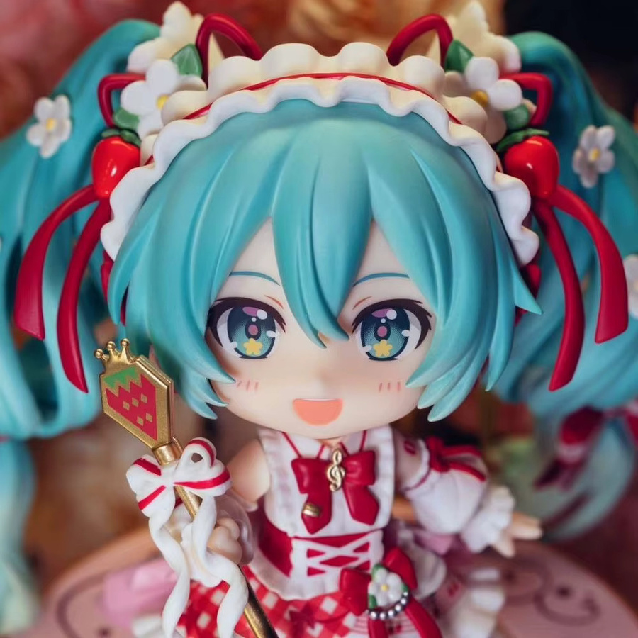 Bandai Hatsune Miku Erdbeerkuchen 15. Jubiläumsausgabe, Actionfigur, Sammlermodell - Bild 2