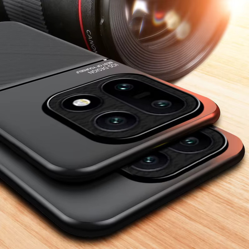 EUCAGR Magnetische Stoßfeste Hülle für OnePlus 15T und OnePlus 15R in Schwarz - Bild 3