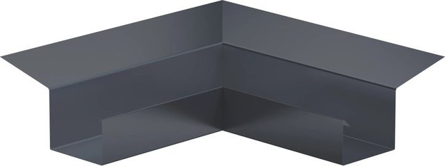 Sarei SDF-Kastenrinnenwinkel Piccolo Inneneck 90 Grad aus Aluminium in Anthrazit - Bild 1