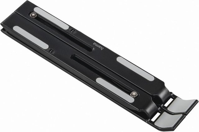 Hama Notebook-Stand Light faltbar, 12-stufig neigbar, für bis zu 15,6 Zoll, Schwarz - Bild 1