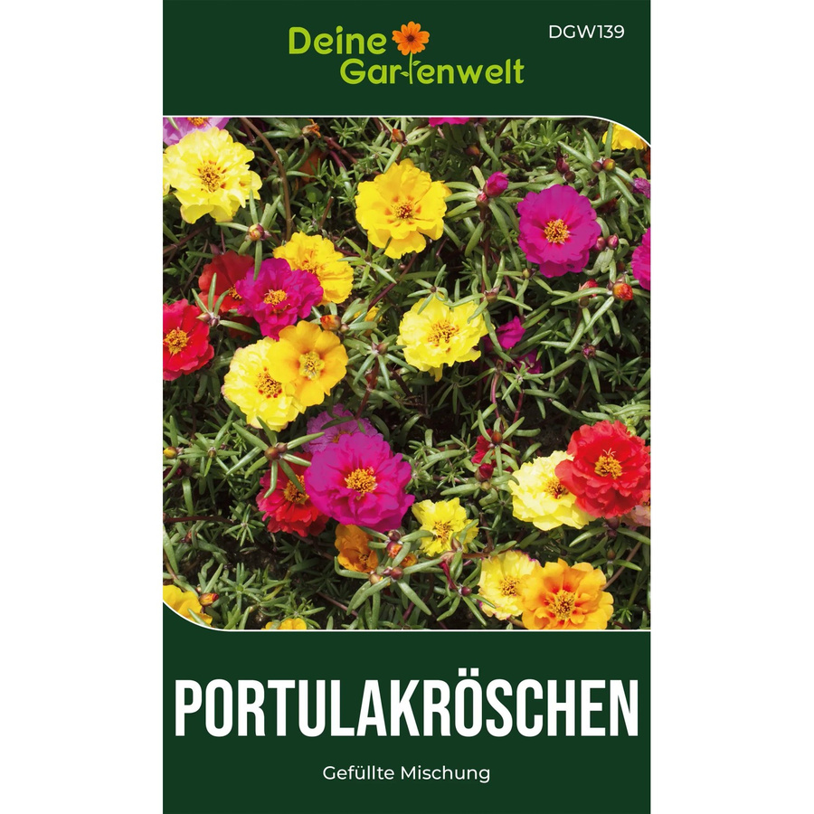 Deine Gartenwelt Portulakröschen Samen Gefüllte Mischung - Bild 2