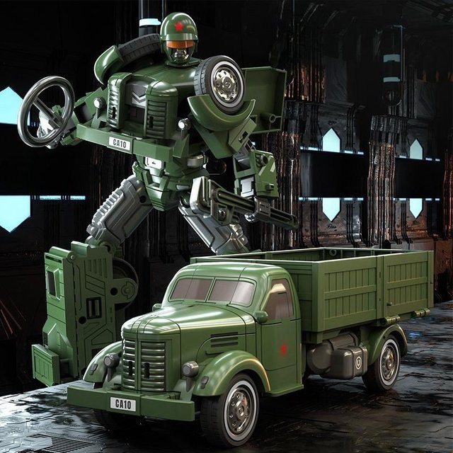 LIJIANG Verwandlungsspielzeuge, Actionfigur, Roboter, Auto, Tiere, Dinosaurier, ab 14 Jahren - Bild 1