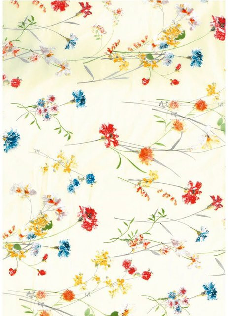 Décopatch-Papier Blumenwiese in Multicolor - Bild 1