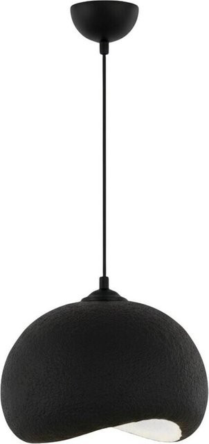 Opviq Pendelleuchte Yontu in Schwarz aus Polyester-Mischgewebe und Metall, B/H/T: 29 x 120 x 34 cm, E27 - Bild 1