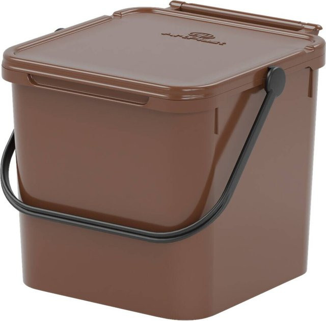 Eco-Logico Abfalleimer Braun B/H/T: 24 x 20,5 x 23,7 cm - Bild 1