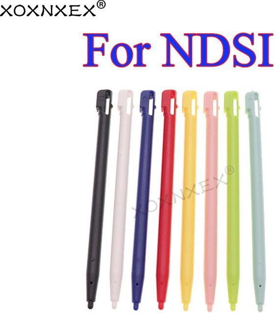 8er Set XOXNXEX Kunststoff-Touchscreen-Stylus-Stifte für NDSi und DSi in Schwarz, Weiß, Rot und Blau - Bild 1