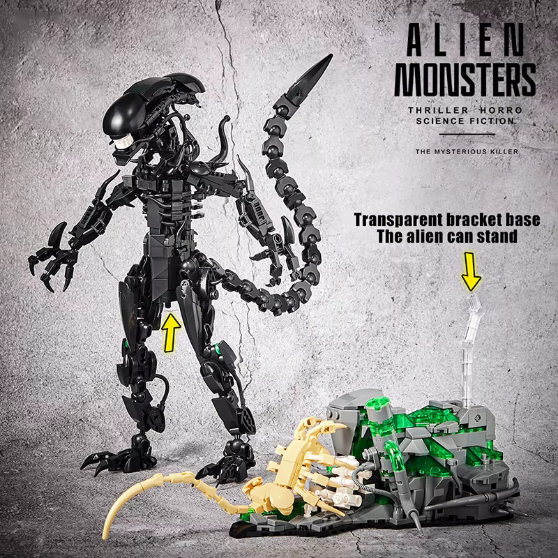 FINGERROCK Alien Monster Roboter Bausteine, ab 8 Jahren - Bild 4