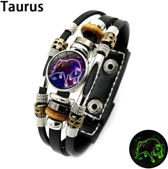 YIRAN Jewelry Armband, Leder, Mehrschichtig, Herren - Bild 1