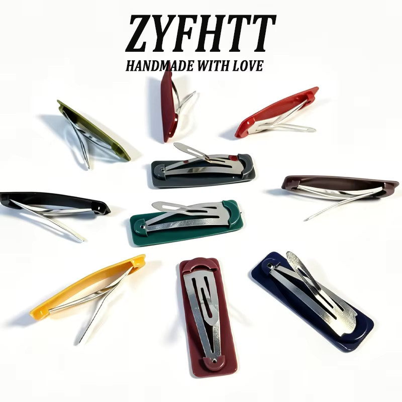 ZYFHTT Haarclip-Set, Matt, Morandi-Farben, 10/50 Stück, Mädchen - Bild 2