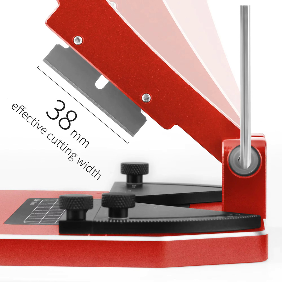 DSPIAE AT-CJ Engelsschneidstation aus Aluminiumlegierung mit roter Kohlenstoffstahl-Klinge für Präzisionsarbeiten im Hobby- und Modellbau - Bild 5