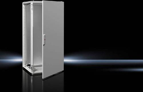 Rittal VX Anreih-Schranksystem Schaltschrank mit Tür, Lichtgrau, B/T/H: 60 x 50 x 120 cm - Bild 2