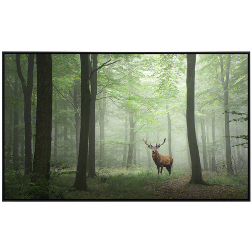 papermoon EcoHeat Infrarotheizung Hirsch im Wald mit Matt-Effekt in Bunt, App-Steuerung und Überhitzungsschutz - Bild 2