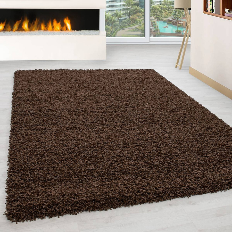 Ayyildiz Hochflorteppich Life Shaggy Braun B/L: 160 x 230 cm - Bild 2