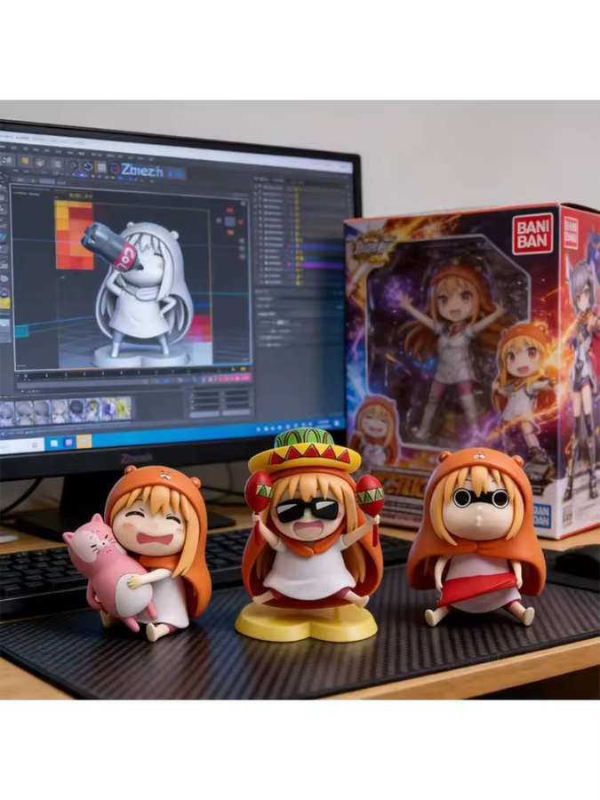 Bandai Himouto Umaru chan Blind Box Figuren, Q-Style Mini-Spielzeuge - Bild 4