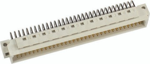 HARTING Messerleiste 09036326921 in Weiß mit 3 Reihen - Bild 1