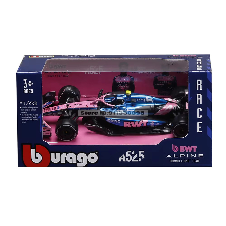 Bburago F1 Alpine A525, Automodell, 1:43, Metall - Bild 3