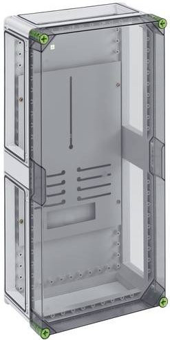Spelsberg GTZ 4-t Zählerschrank Aufbau mit transparentem Gehäuse - Bild 1
