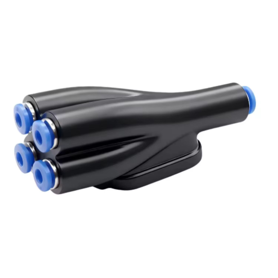 Bambu Lab 4-in-1 PTFE-Adapter Materialrohr Erweiterungsanschluss für AMS und 3D-Drucker X1, X1C, P1S, P2S in Schwarz - Bild 5