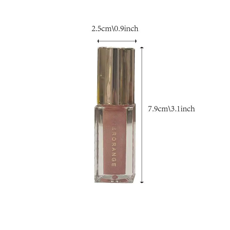 HERORANGE Lip Glaze Sparkling Mirror Lip Gloss, schimmernd, Unisex - Bild 2