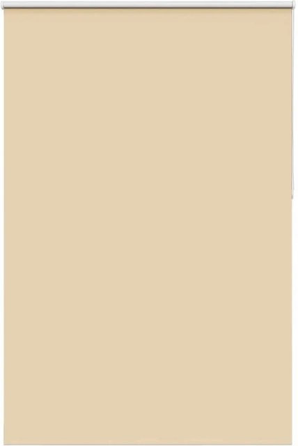 vidaXL Verdunkelungsrollo Beige aus Polyester B: 160 cm, H: 230 cm - Bild 1