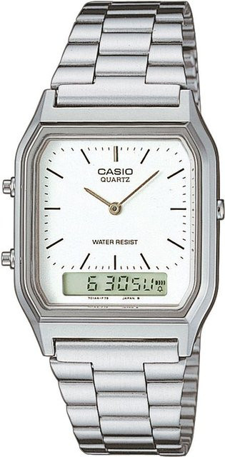 Casio Armbanduhr Analog-Digital, Quarz, Edelstahl, 30 mm, Unisex - Bild 1