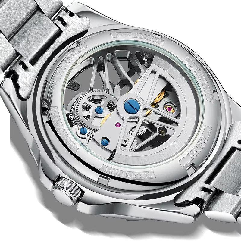 MARK FAIRWHALE Armbanduhr Tourbillon, Automatik, Edelstahl, Schwarz, Herren - Bild 2