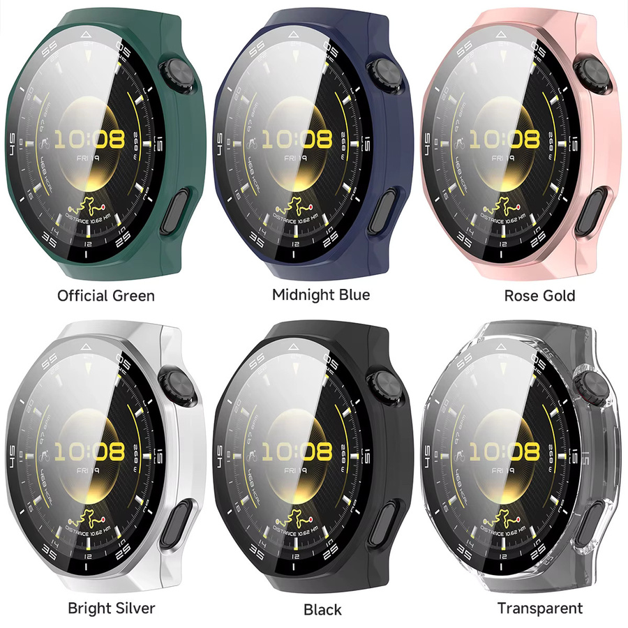 CAOWTAN Schutzhülle für Huawei Uhr GT 6 PRO 46mm, Kunststoff, Schwarz, Unisex - Bild 5