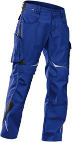 Kübler Pulsschlag Hose 2324 in Kornblumenblau/Schwarz mit Reflexstreifen und Cordura-Material, Größe 62 - Bild 1