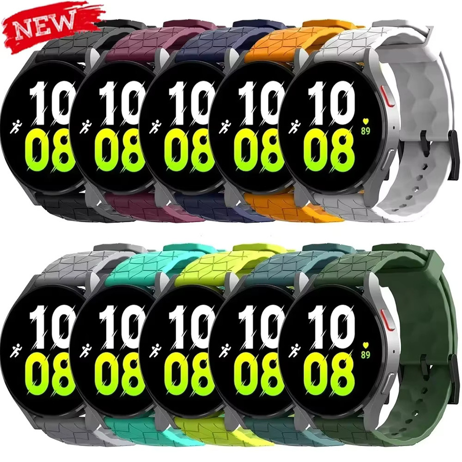 CAOWTAN Uhrenarmband Silikon, Unisex, 20mm 22mm - Bild 4