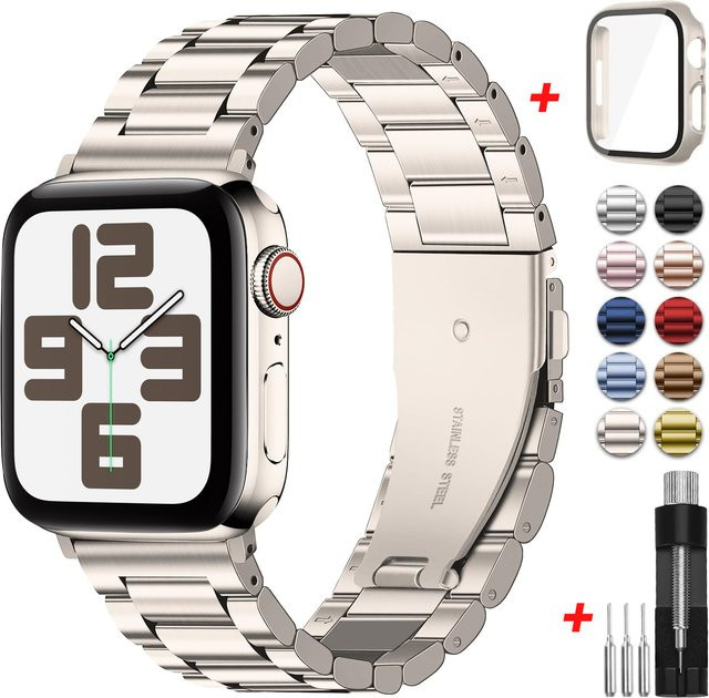 NEY Uhrenarmband Edelstahl, Silber, Unisex - Bild 1