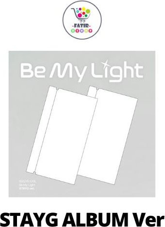 STAYG Ver ISEGYE IDOL Be My Light No POB INTERFACE Musikalbum in Grau - Bild 1