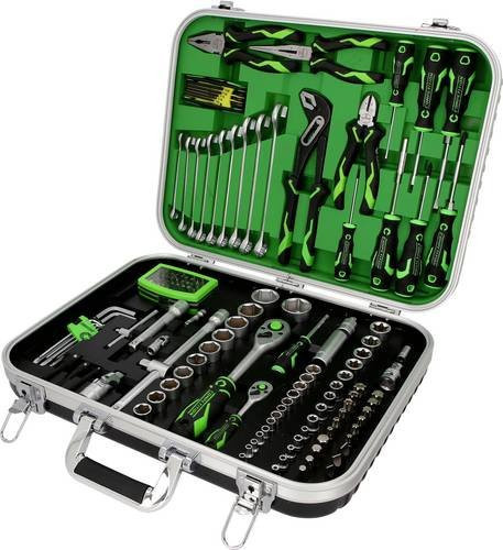 KS Tools COMPETITION Universal-Werkzeug-Satz 143-tlg aus Chrome Vanadium in Multicolor - Bild 1