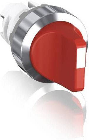 ABB Wahlschalter M2SS1-30R in Chrom und Rot - Bild 1