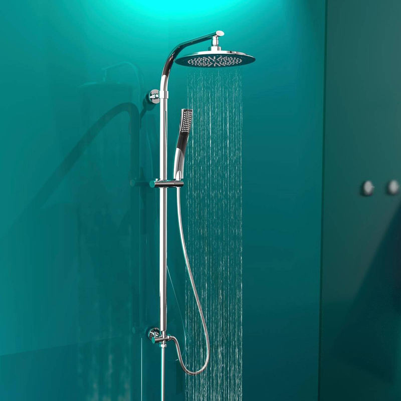 Eisl Duschsystem STILOVAL in Chrom mit Regendusche und Handbrause - Bild 3