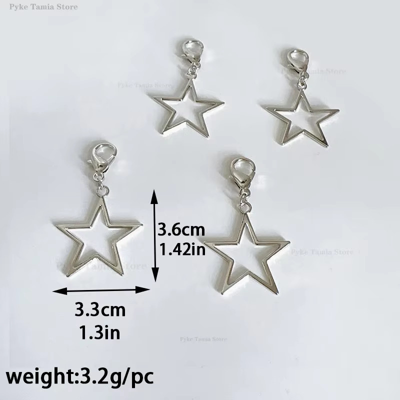CHUJIE Pentagramm-Anhänger, Metall, Damen - Bild 4