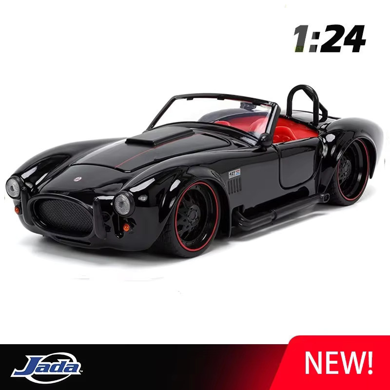 Shelby Cobra 427 S/C 1965, Spielzeug-Legierungsauto, 1:24, Druckguss - Bild 2