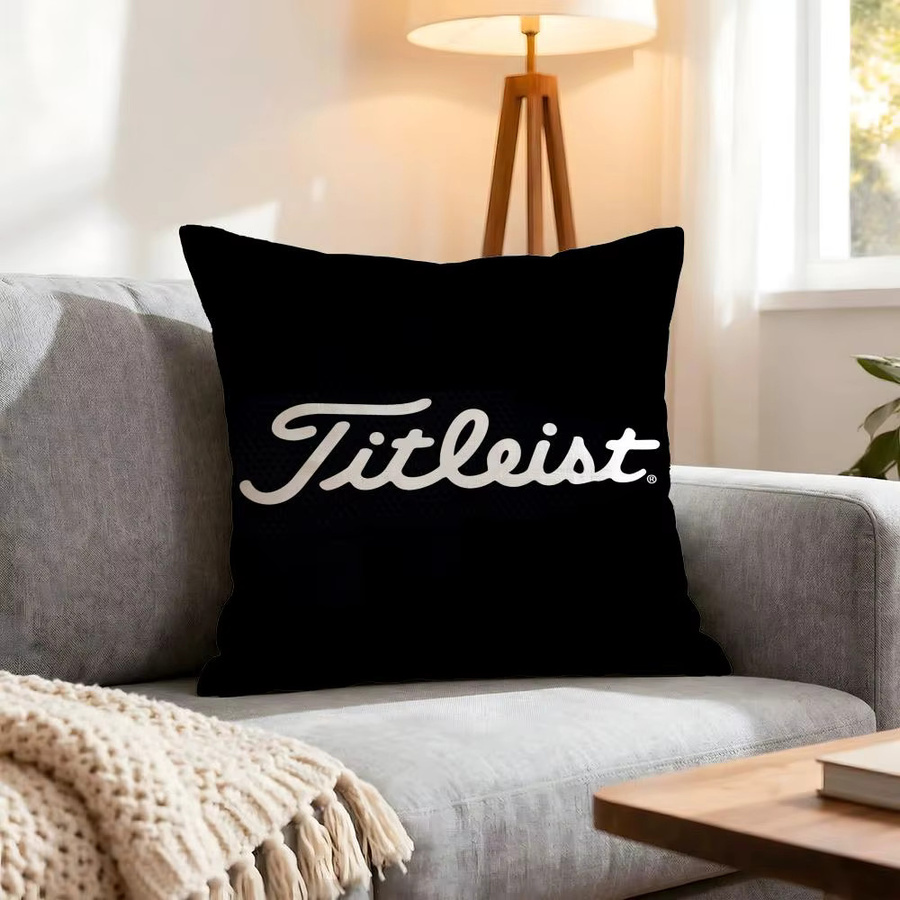 Titleist Kissenbezug Set mit 4 dekorativen Bezügen in Schwarz und Weiß für Sofa und Couch - Bild 3