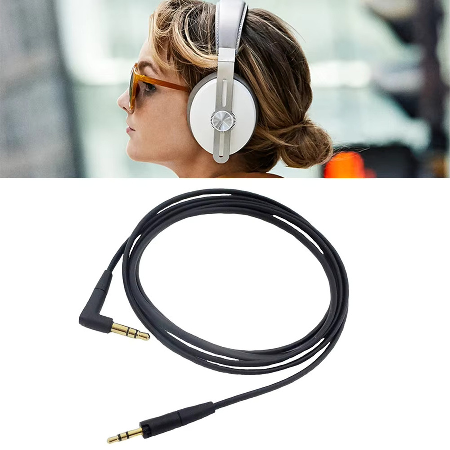 Sennheiser Ersatz-Audiokabel für MOMENTUM 3, HD400S, HD450BT und HD458BT, 3,5 mm auf 2,5 mm Jack, Schwarz - Bild 3