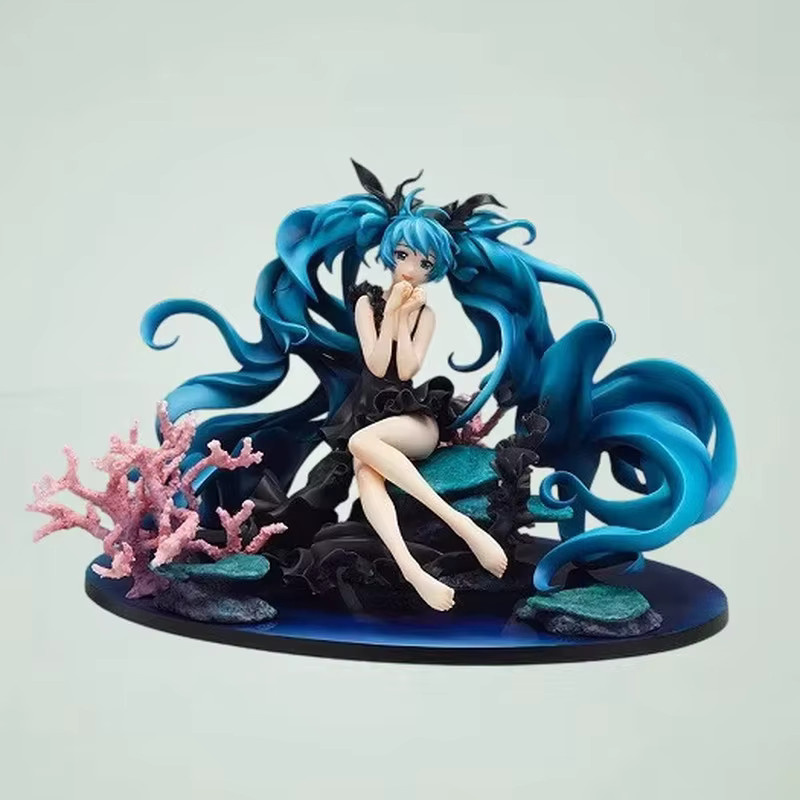Bandai Hatsune Miku Figma Tiefsee-Mädchen, Vocaloid, PVC-Figur - Bild 2