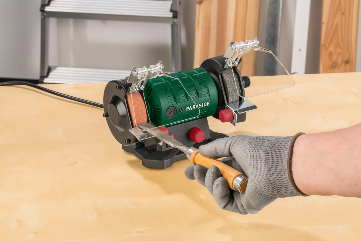 Parkside Doppelschleifer PDFW 120 B3 mit flexibler Welle und 103-teiligem Zubehör-Set - Bild 2