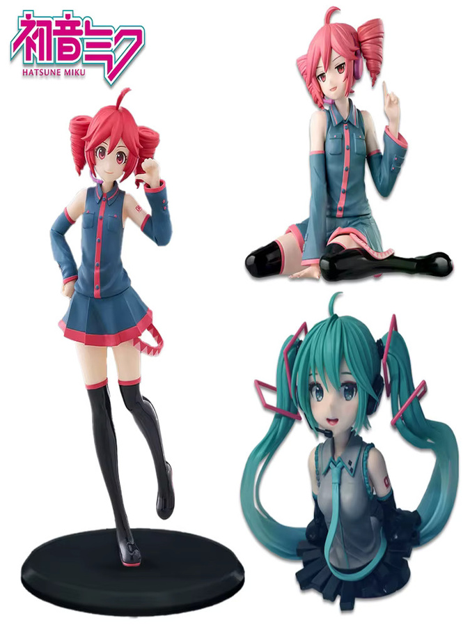 Bandai Hatsune Miku Figur, Kunststoff, Mehrfarbig - Bild 2
