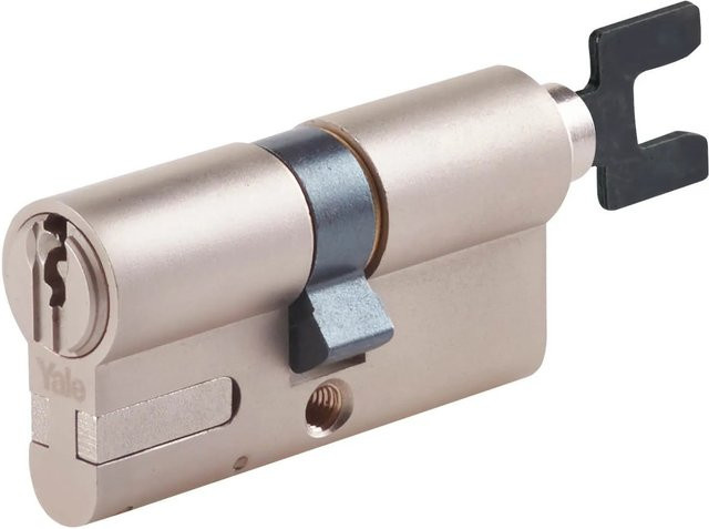 Yale Universalzylinder Linus Adjustable für Smart Lock, Silber - Bild 1