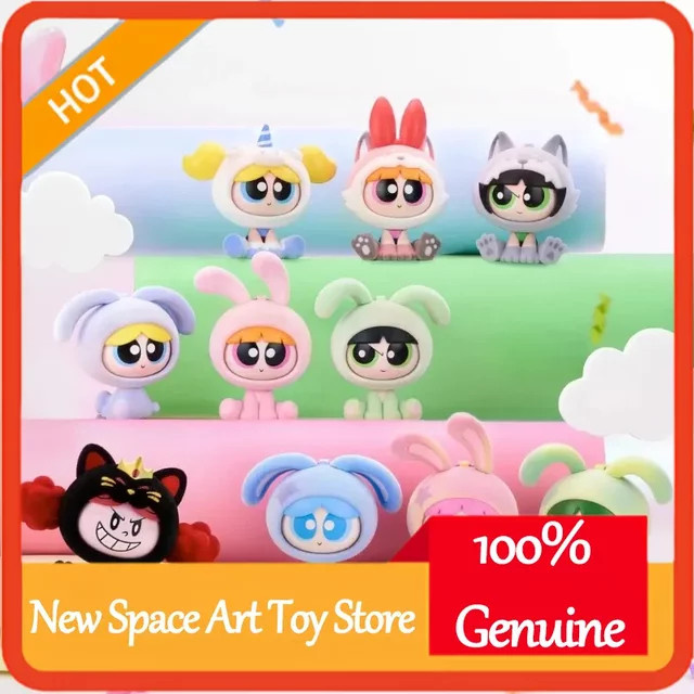 Kayou Powerpuff Girls Spin Fun Team, Blindbox-Schlüsselanhänger, Einzelfigur - Bild 1