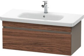 Duravit Waschtischunterschrank DuraStyle, Farbe: Dunkelblau matt, Wandhängend, B/T/H: 93 x 44,8 x 39,8 cm - Bild 1