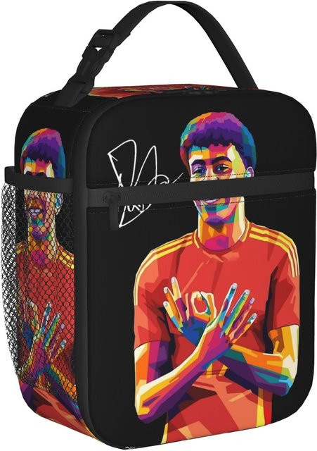Isolierte Lunchtasche Lamine Y-Yamal von Fancy Style Studio, auslaufsichere Kühltasche in Multicolour für Outdoor und College - Bild 1