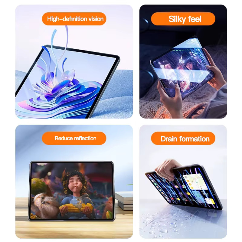 2er-Set Displayschutzfolie aus gehärtetem Glas für Apple iPad Pro, Air und Mini in Transparent - Bild 3